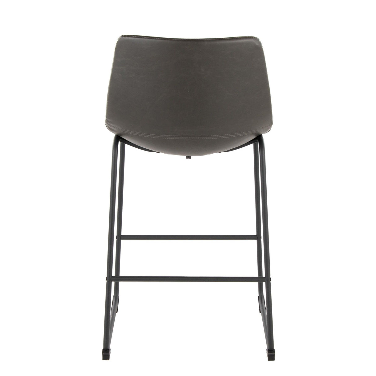 Duke - 26" Fixed-Height Stool - Black Metal