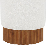 Veranda - Ottoman / Stool With Brown Base