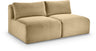 Shaggy - 2 Seat Modular Armless Sofa
