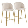 Fran - Contemporary Counter Stool (Set of 2)