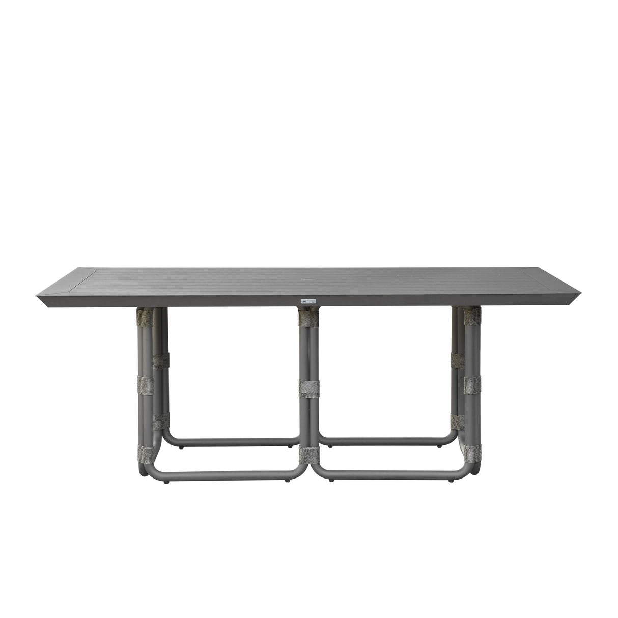 Dorado - Rectangular Outdoor Dining Table - Gray