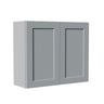 Shaker Wall Cabinet With Soft Close Hinges, Adjustable Shelves, Double Door