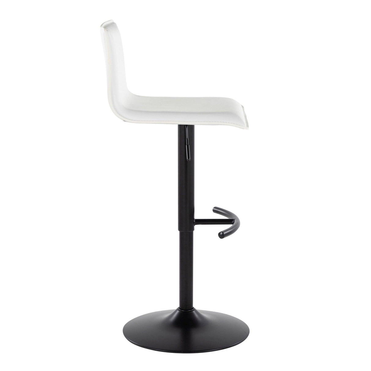 Mara - Adjustable Barstool (Set of 2) - Black Metal
