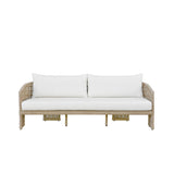 Driftbay - Outdoor Sofa - White / Natural