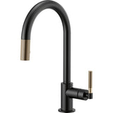 Brizo D63043LFBLGL "Litze" Pull-Out Spray Kitchen Faucet