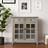 Acadian - Handcrafted Entryway Storage Cabinet