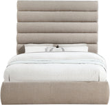 Adam - Chenille Fabric Bed With 70.5" Headboard