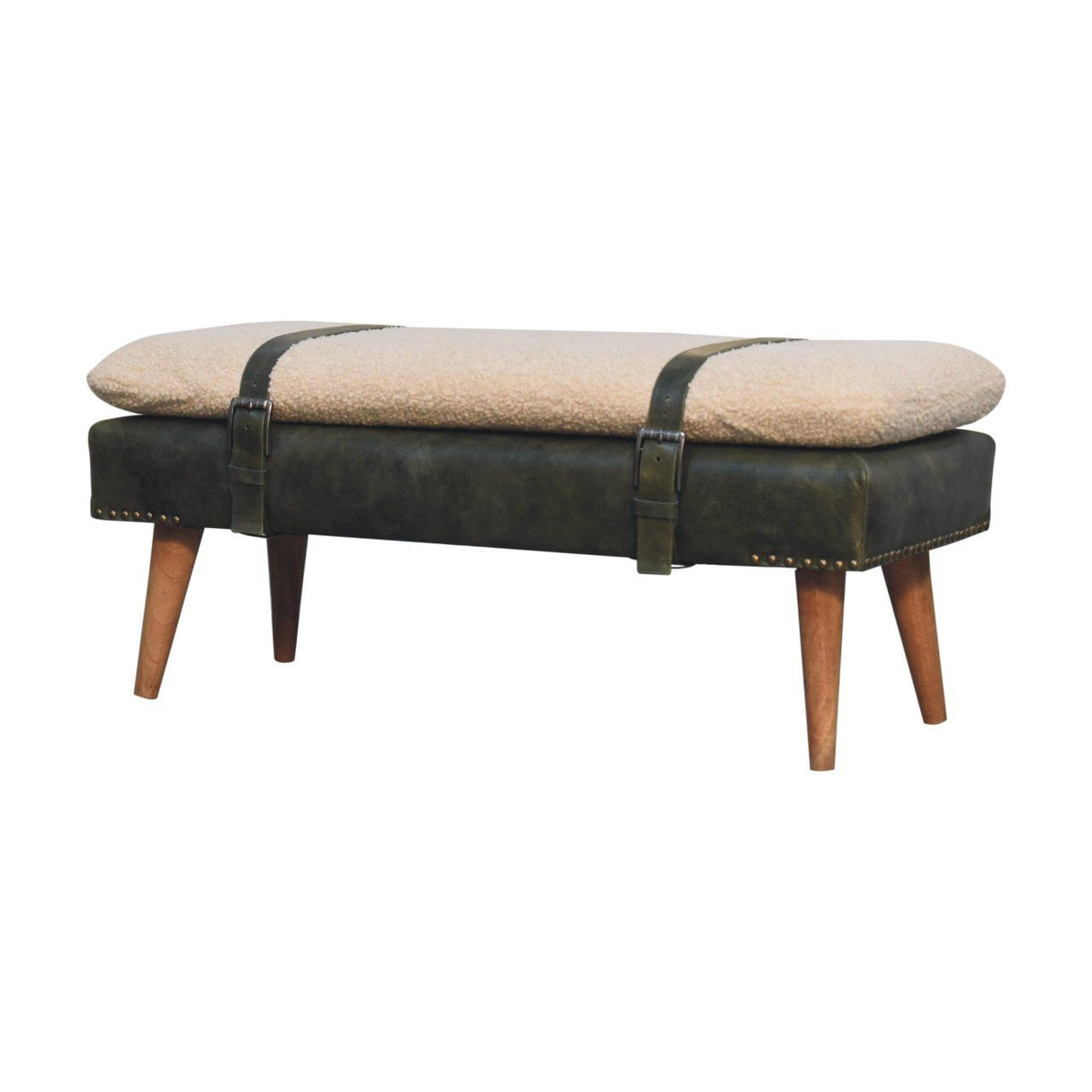 Buffalo - Hide Leather Bench