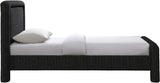 Baylor - Fabric With Interwoven Chenille Upholstered Bed