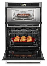 KitchenAid KOCE900HSS microwave interior