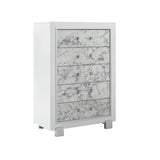 Skye - Marble Chest - White
