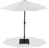 Fiji - Aluminum Patio Umbrella With Square Black Base