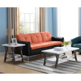 Compact Modern 2 Tier End Table