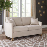 Corliss - Upholstered Arched Arm Loveseat