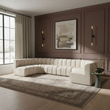 Arc - Boucle Fabric 8 Piece Modular Sofa