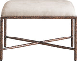 Valley - Bench With Bronze Frame