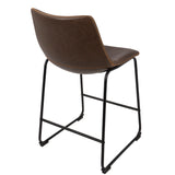 Duke - Contemporary Counter Stool (Set of 2)