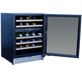 Summerset 24 Inch Outdoor Rated Dual Zone Wine Cooler - RFR-24WD