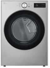LG DLGX5801V front load gas dryer drum interior view