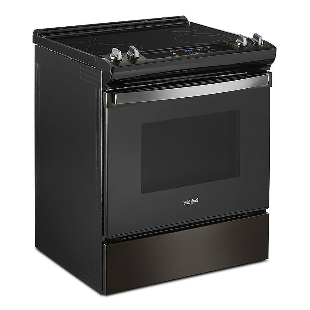 Whirlpool WEE515S0LV electric range angle