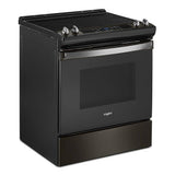 Whirlpool WEE515S0LV electric range angle