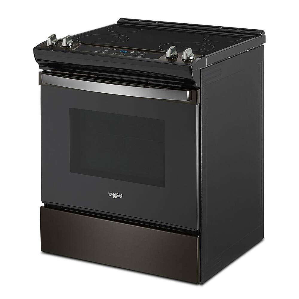 Whirlpool WEE515S0LV range installed