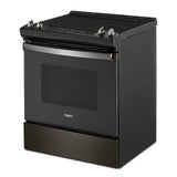 Whirlpool WEE515S0LV range installed