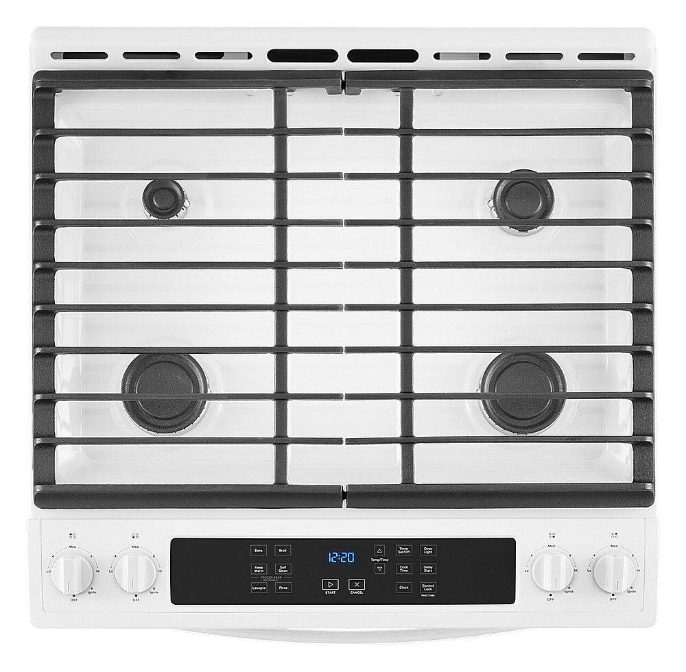 Whirlpool WEG515S0LW burner detail