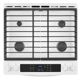 Whirlpool WEG515S0LW burner detail