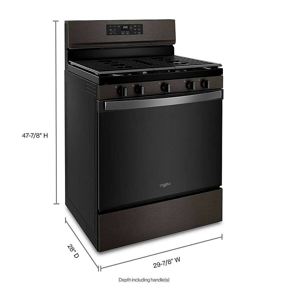 Whirlpool WFG550S0LV control panel