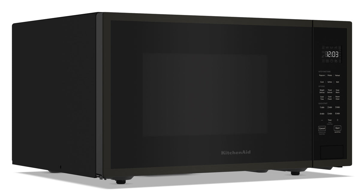 KitchenAid KMCS324PBS control panel