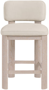 Paloma - Faux Leather Upholstered Counter Stool (Set of 2)