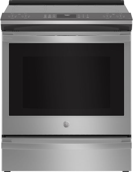 GE Profile PHS93EYPFS 30-inch Smart Slide-In Induction Range - Front View