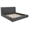 Dreux - Upholstered Panel Platform Bed