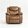 Rocker Recliner Chair With Manual Recline And 360° Swivel Base