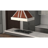30" Designer Series Island Range Hood - (655ICSSSS30) -