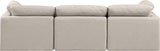 Indulge - Linen 3 Seat Modular Sofa