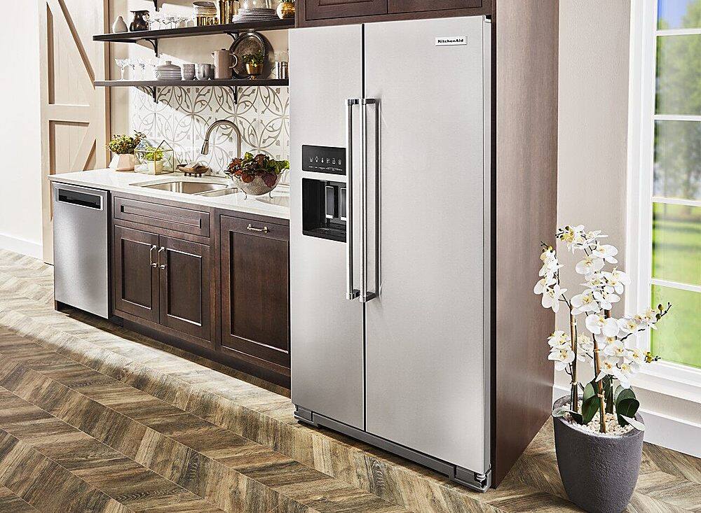 KitchenAid KRSC700HPS freezer side