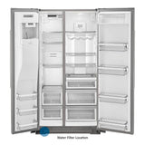 KitchenAid KRSC700HPS refrigerator angle