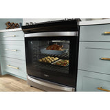 Whirlpool WEE745H0LZ oven interior