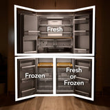 KitchenAid KRQC736RPS interior shelves