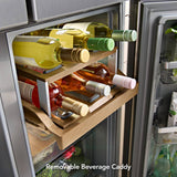 KitchenAid KRQC736RPS flexible temperature drawer