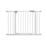 Pressure Mounted Baby Gate For Stairs - White