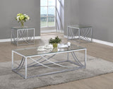 Lille - Glass Top Coffee And End Table Set