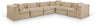 Stellar - 6 Piece Upholstered Modular Sectional