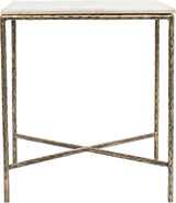 Valen - Marble And Iron Table