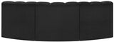 Arc - Boucle Fabric 3 Piece Modular Corner Sofa