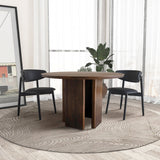 Alden - Round Dining Table - Walnut