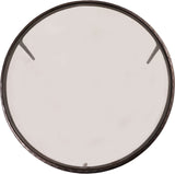 Evren - Glass Top And Aluminum Base Coffee Table