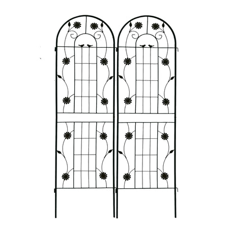 Metal Garden Trellis Rustproof Trellis For Climbing Plant Outdoor Flower Support